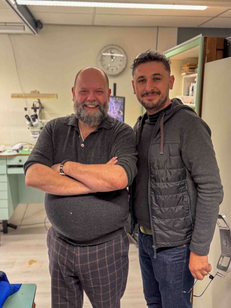 Vlad Miron la workshop în Elveția